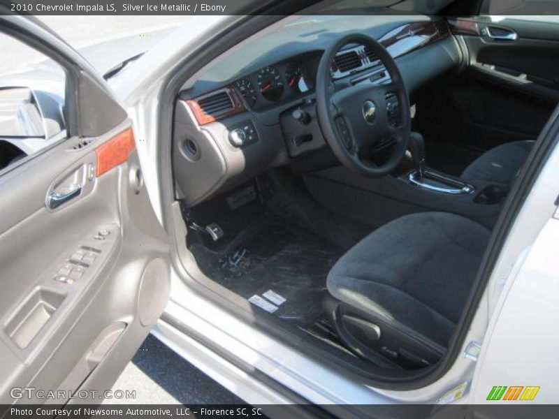Silver Ice Metallic / Ebony 2010 Chevrolet Impala LS