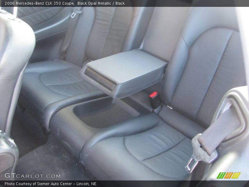 Black Opal Metallic / Black 2006 Mercedes-Benz CLK 350 Coupe