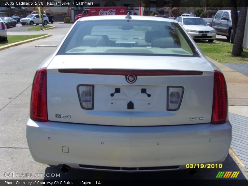 Radiant Silver / Cashmere 2009 Cadillac STS V8