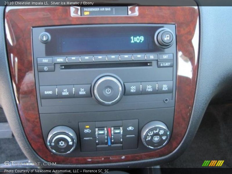 Silver Ice Metallic / Ebony 2010 Chevrolet Impala LS