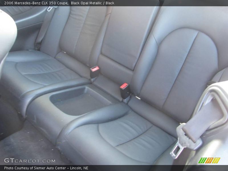 Black Opal Metallic / Black 2006 Mercedes-Benz CLK 350 Coupe