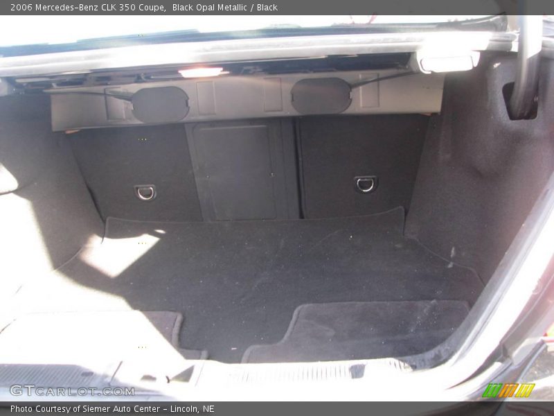 Black Opal Metallic / Black 2006 Mercedes-Benz CLK 350 Coupe