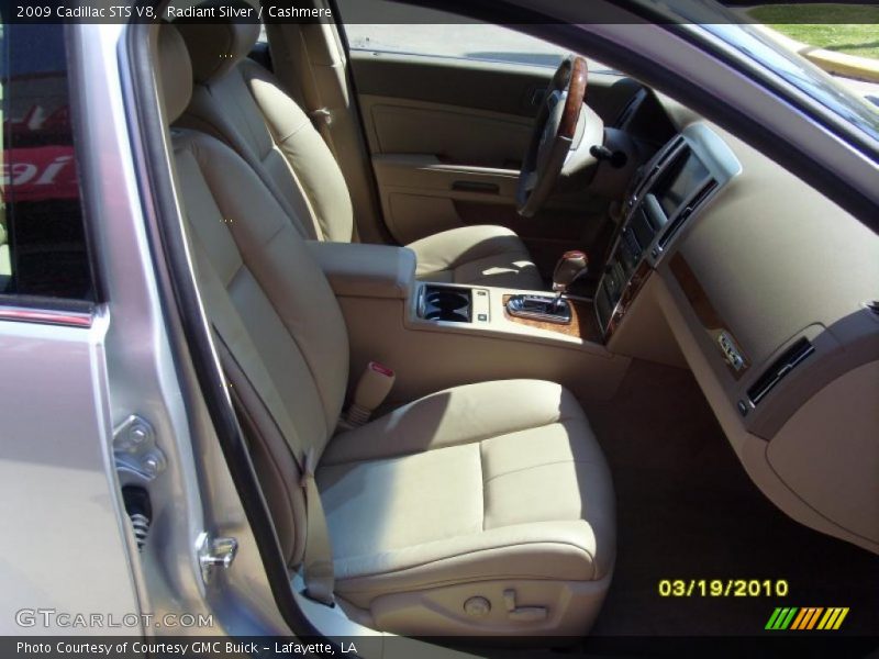 Radiant Silver / Cashmere 2009 Cadillac STS V8