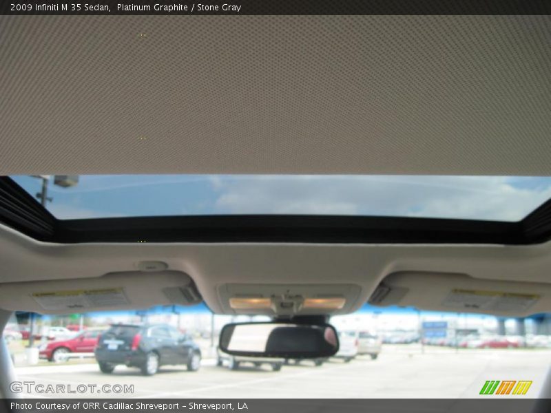Platinum Graphite / Stone Gray 2009 Infiniti M 35 Sedan