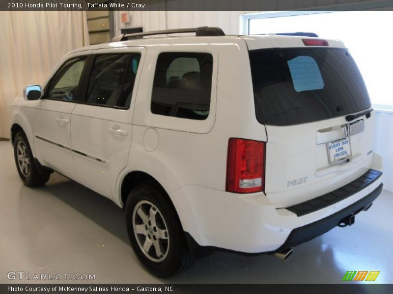 Taffeta White / Gray 2010 Honda Pilot Touring