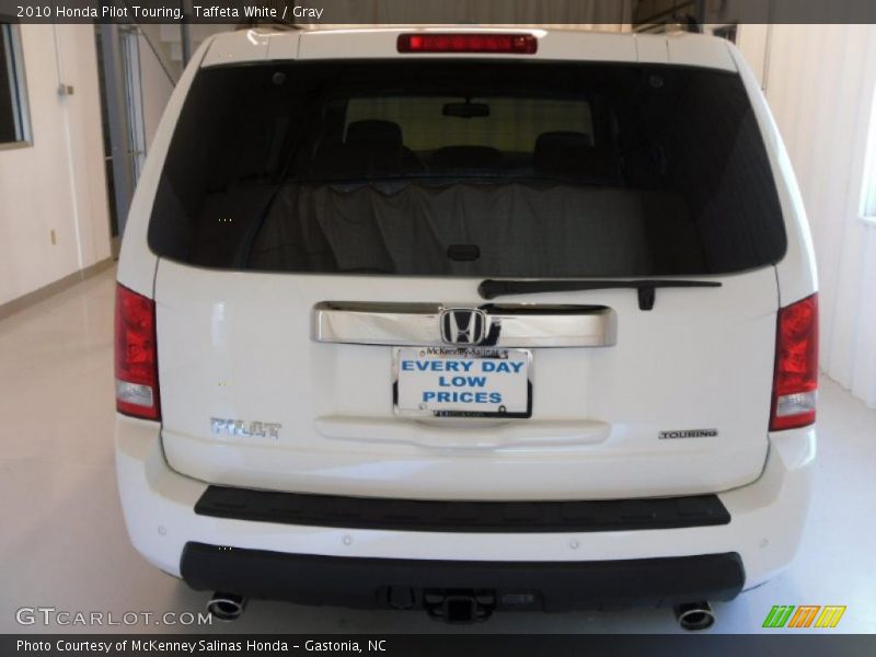 Taffeta White / Gray 2010 Honda Pilot Touring