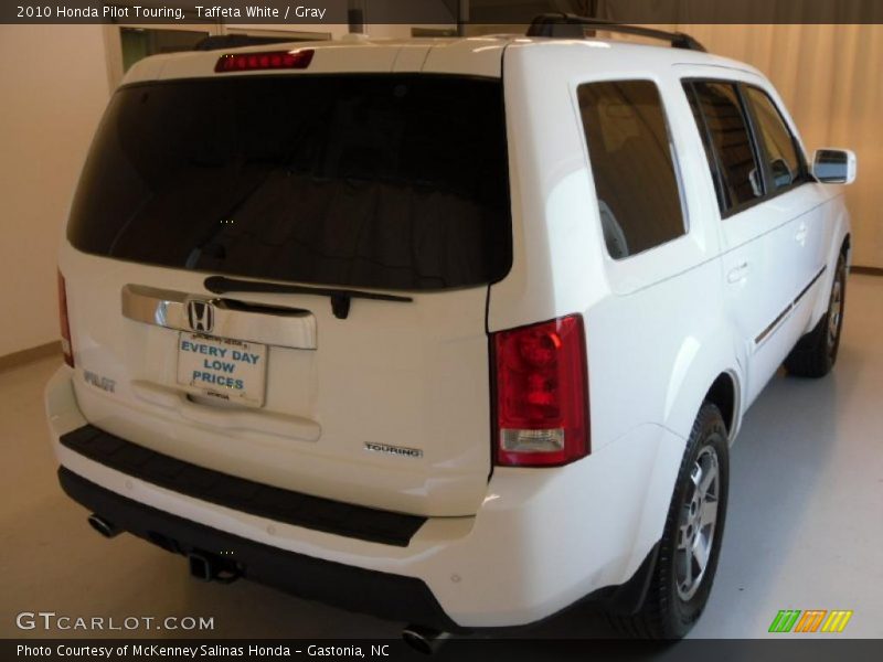 Taffeta White / Gray 2010 Honda Pilot Touring