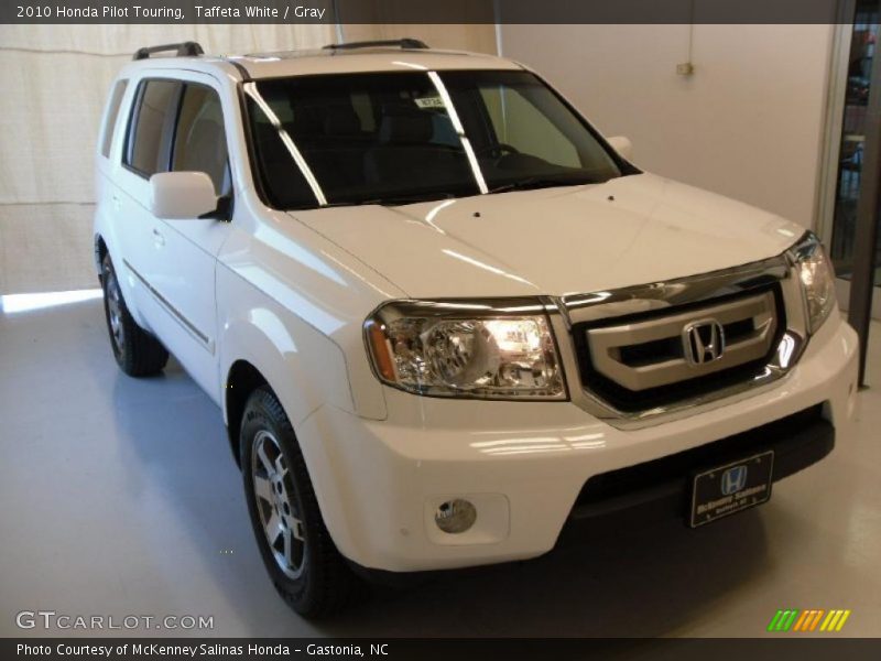 Taffeta White / Gray 2010 Honda Pilot Touring
