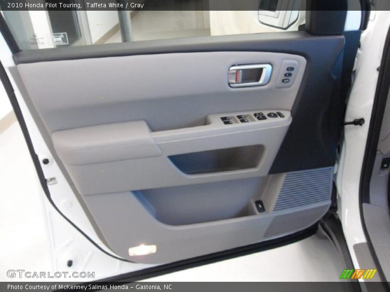 Taffeta White / Gray 2010 Honda Pilot Touring