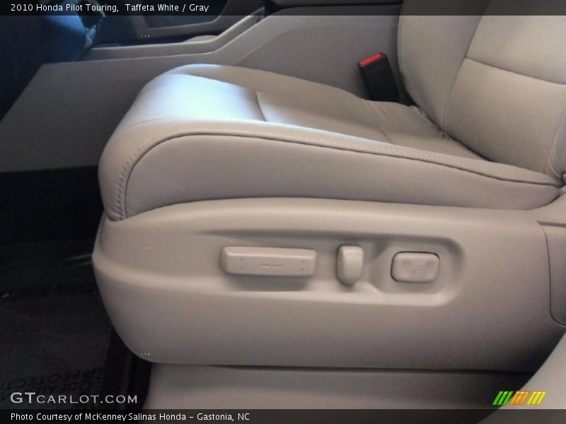 Taffeta White / Gray 2010 Honda Pilot Touring