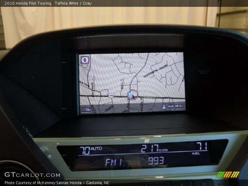 Taffeta White / Gray 2010 Honda Pilot Touring