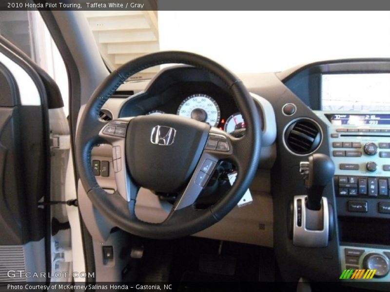 Taffeta White / Gray 2010 Honda Pilot Touring