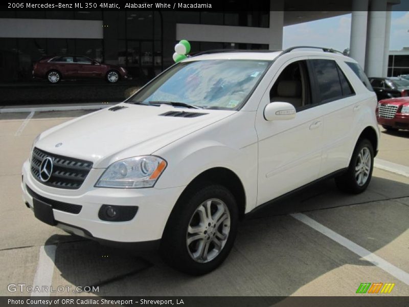 Alabaster White / Macadamia 2006 Mercedes-Benz ML 350 4Matic