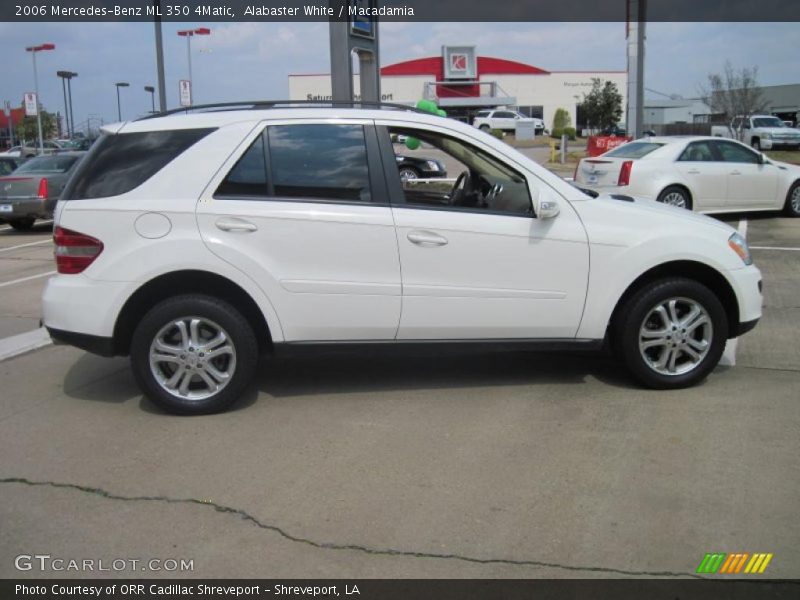 Alabaster White / Macadamia 2006 Mercedes-Benz ML 350 4Matic