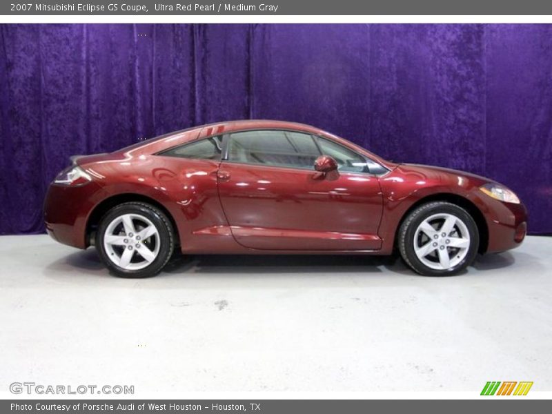Ultra Red Pearl / Medium Gray 2007 Mitsubishi Eclipse GS Coupe