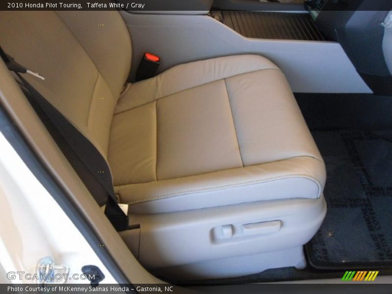 Taffeta White / Gray 2010 Honda Pilot Touring