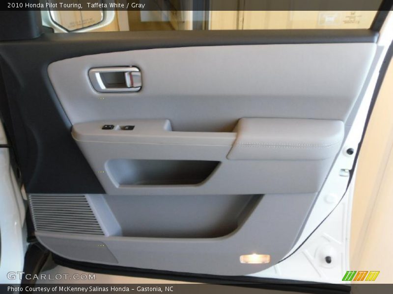 Taffeta White / Gray 2010 Honda Pilot Touring