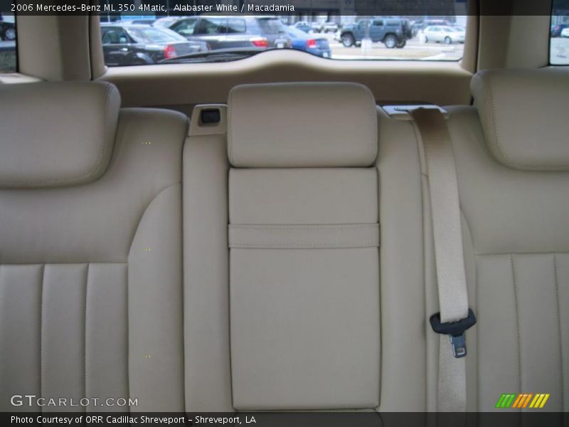 Alabaster White / Macadamia 2006 Mercedes-Benz ML 350 4Matic