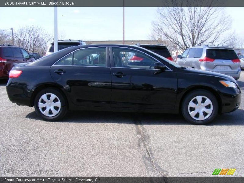 Black / Bisque 2008 Toyota Camry LE