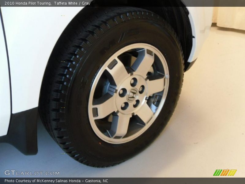Taffeta White / Gray 2010 Honda Pilot Touring