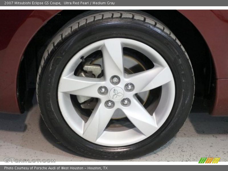 Ultra Red Pearl / Medium Gray 2007 Mitsubishi Eclipse GS Coupe
