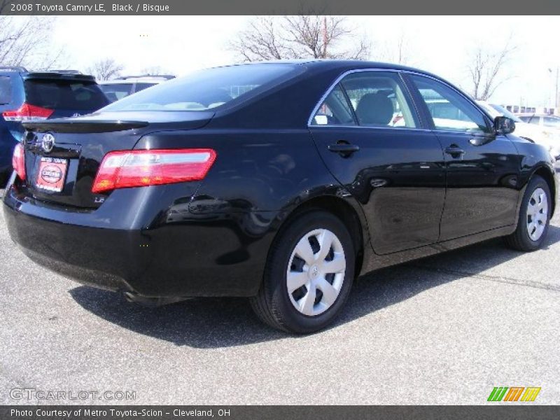 Black / Bisque 2008 Toyota Camry LE
