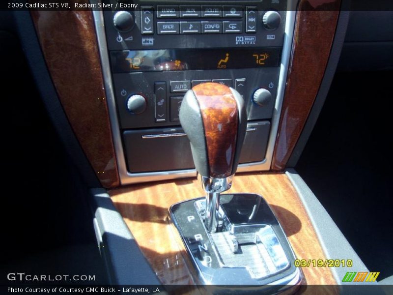 Radiant Silver / Ebony 2009 Cadillac STS V8