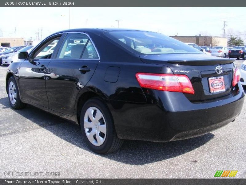 Black / Bisque 2008 Toyota Camry LE