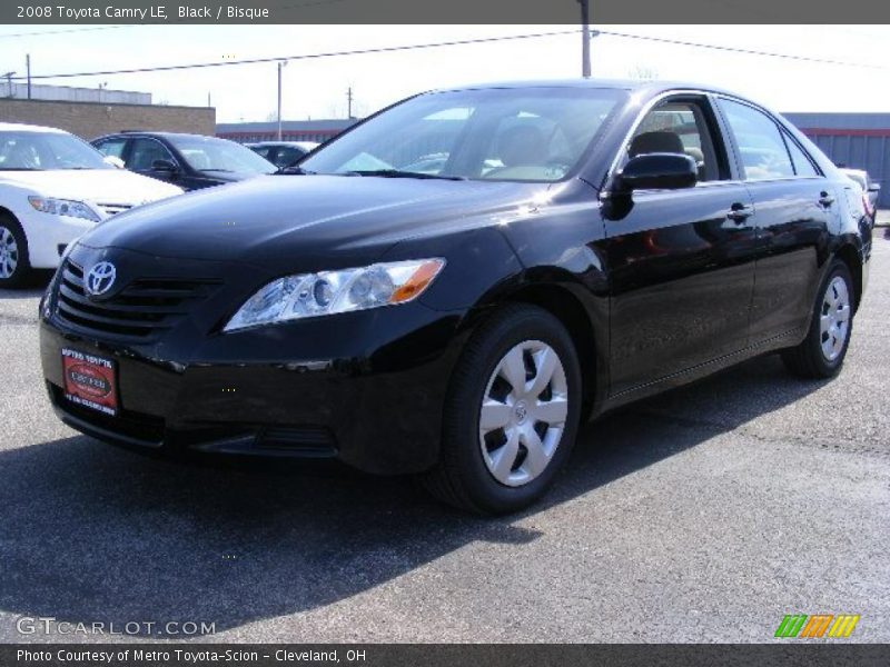 Black / Bisque 2008 Toyota Camry LE