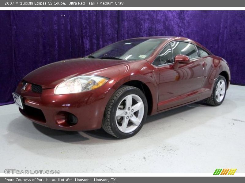 Ultra Red Pearl / Medium Gray 2007 Mitsubishi Eclipse GS Coupe