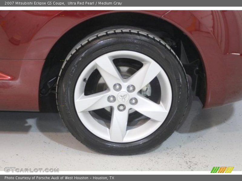 Ultra Red Pearl / Medium Gray 2007 Mitsubishi Eclipse GS Coupe
