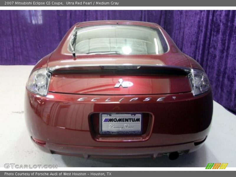 Ultra Red Pearl / Medium Gray 2007 Mitsubishi Eclipse GS Coupe