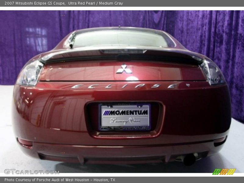 Ultra Red Pearl / Medium Gray 2007 Mitsubishi Eclipse GS Coupe