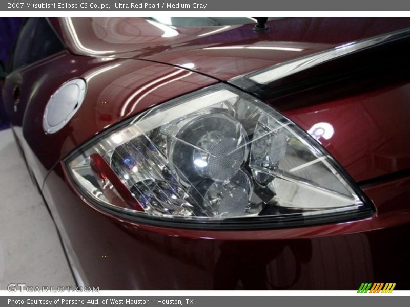 Ultra Red Pearl / Medium Gray 2007 Mitsubishi Eclipse GS Coupe