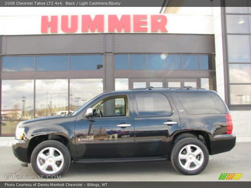Black / Light Cashmere/Ebony 2008 Chevrolet Tahoe LTZ 4x4