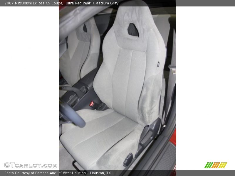 Ultra Red Pearl / Medium Gray 2007 Mitsubishi Eclipse GS Coupe