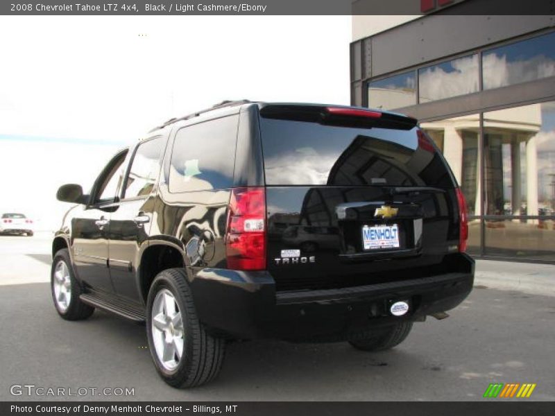 Black / Light Cashmere/Ebony 2008 Chevrolet Tahoe LTZ 4x4