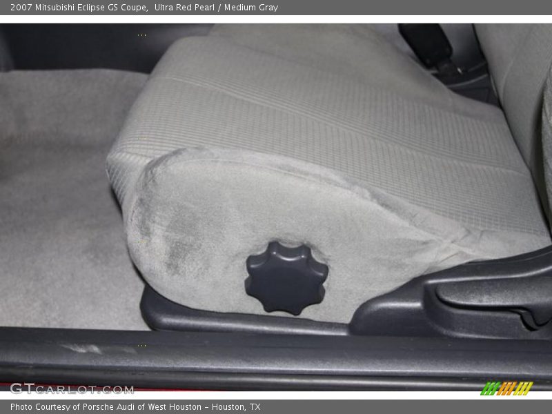 Ultra Red Pearl / Medium Gray 2007 Mitsubishi Eclipse GS Coupe