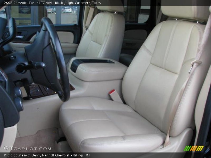 Black / Light Cashmere/Ebony 2008 Chevrolet Tahoe LTZ 4x4
