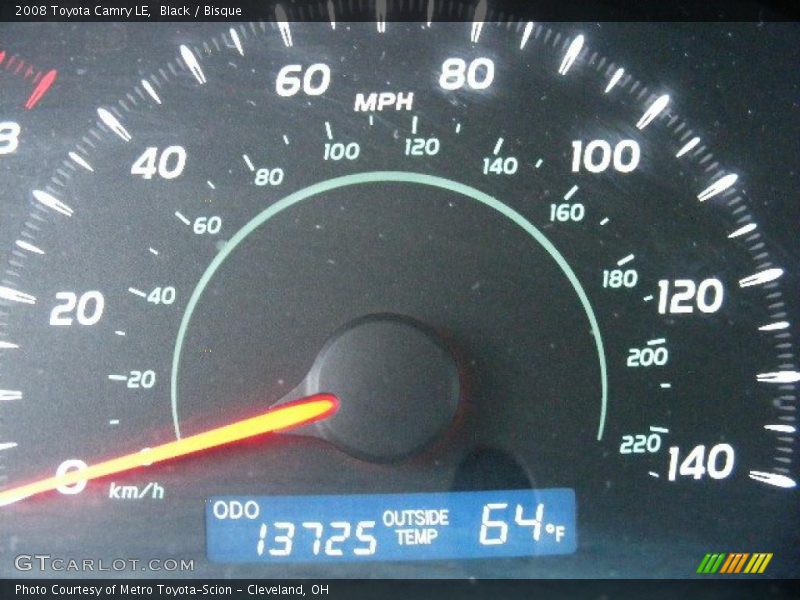 Black / Bisque 2008 Toyota Camry LE