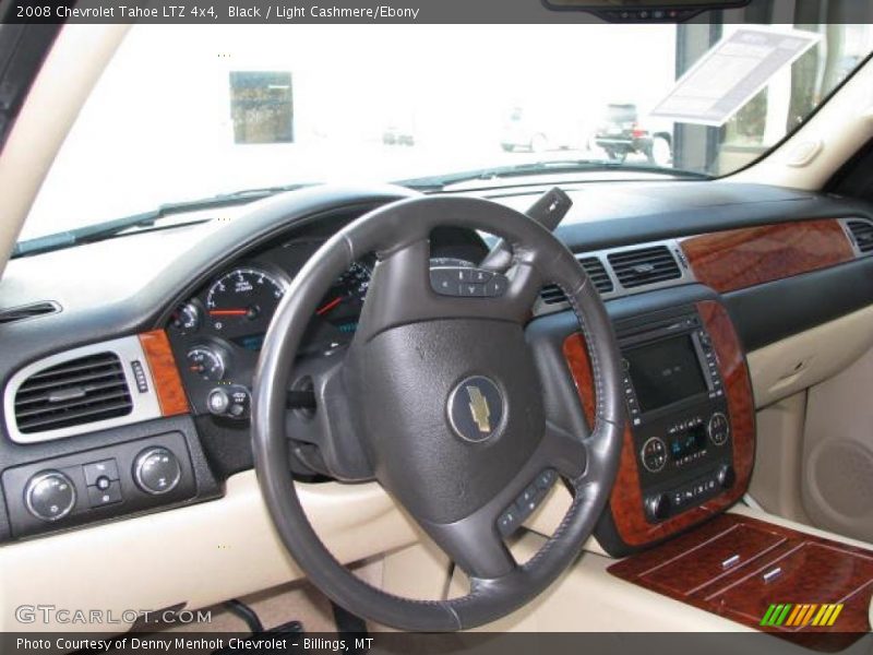 Black / Light Cashmere/Ebony 2008 Chevrolet Tahoe LTZ 4x4