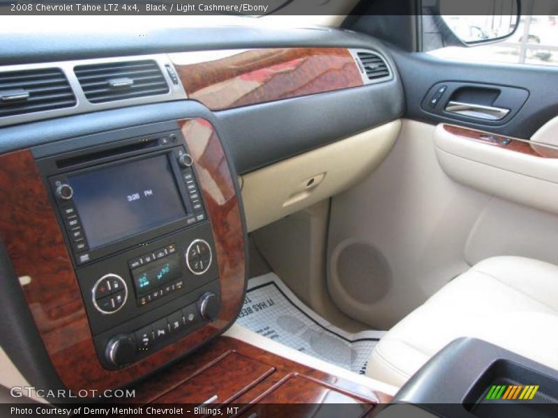 Black / Light Cashmere/Ebony 2008 Chevrolet Tahoe LTZ 4x4