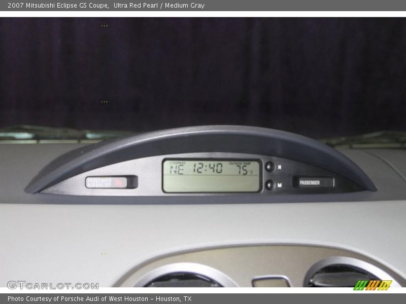 Ultra Red Pearl / Medium Gray 2007 Mitsubishi Eclipse GS Coupe
