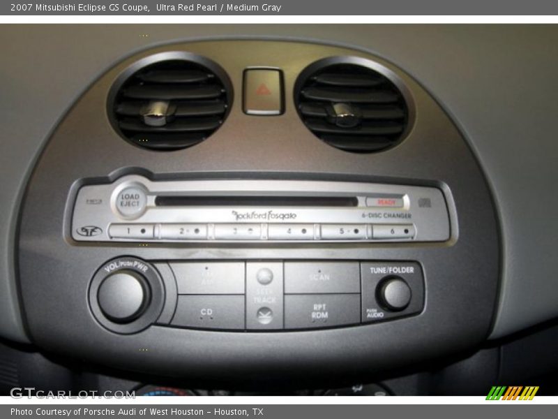 Ultra Red Pearl / Medium Gray 2007 Mitsubishi Eclipse GS Coupe