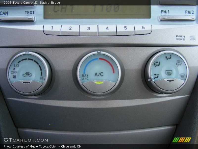 Black / Bisque 2008 Toyota Camry LE