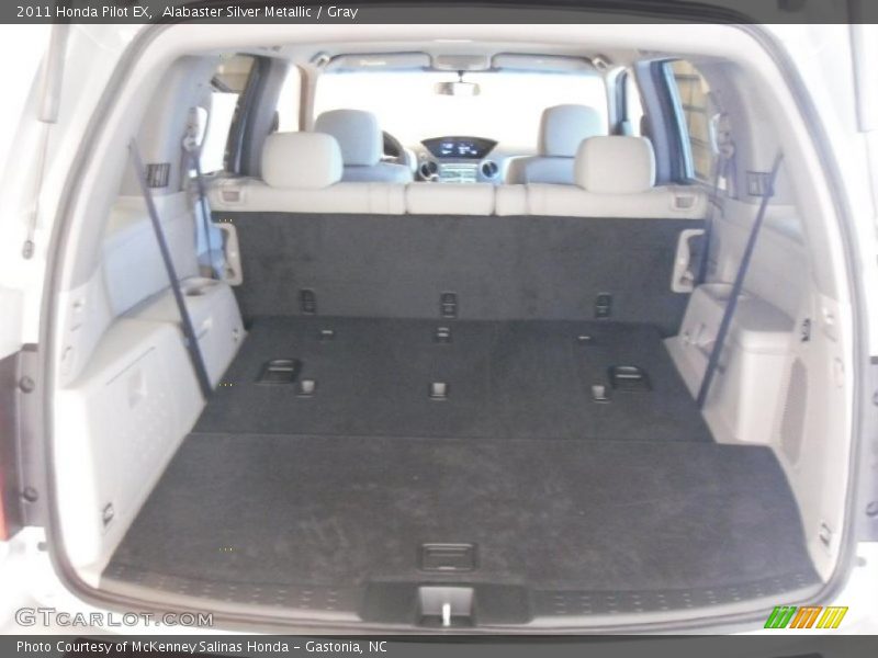 Alabaster Silver Metallic / Gray 2011 Honda Pilot EX