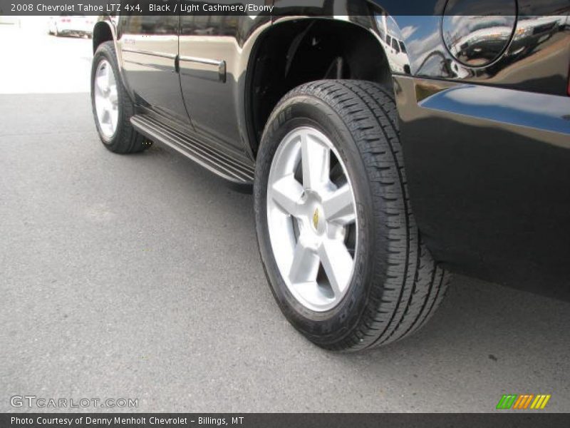Black / Light Cashmere/Ebony 2008 Chevrolet Tahoe LTZ 4x4