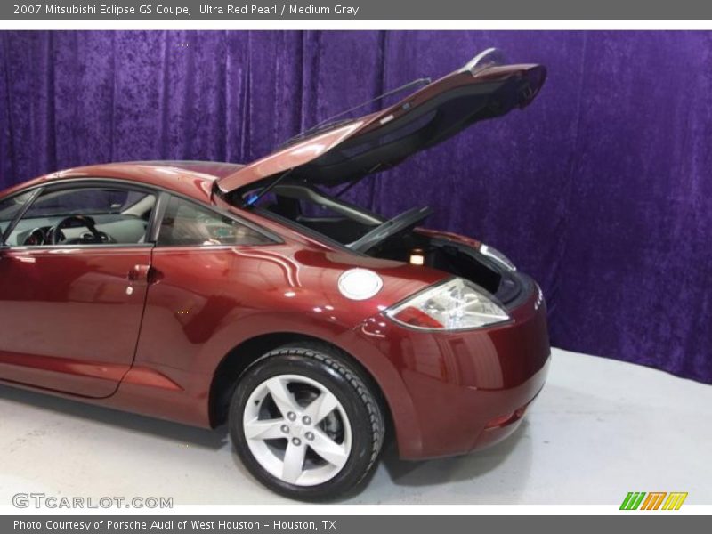 Ultra Red Pearl / Medium Gray 2007 Mitsubishi Eclipse GS Coupe