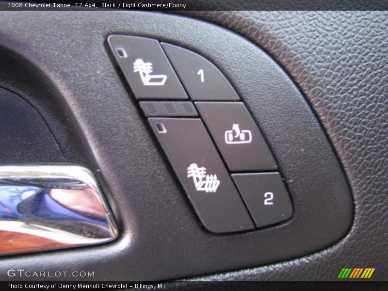 Black / Light Cashmere/Ebony 2008 Chevrolet Tahoe LTZ 4x4