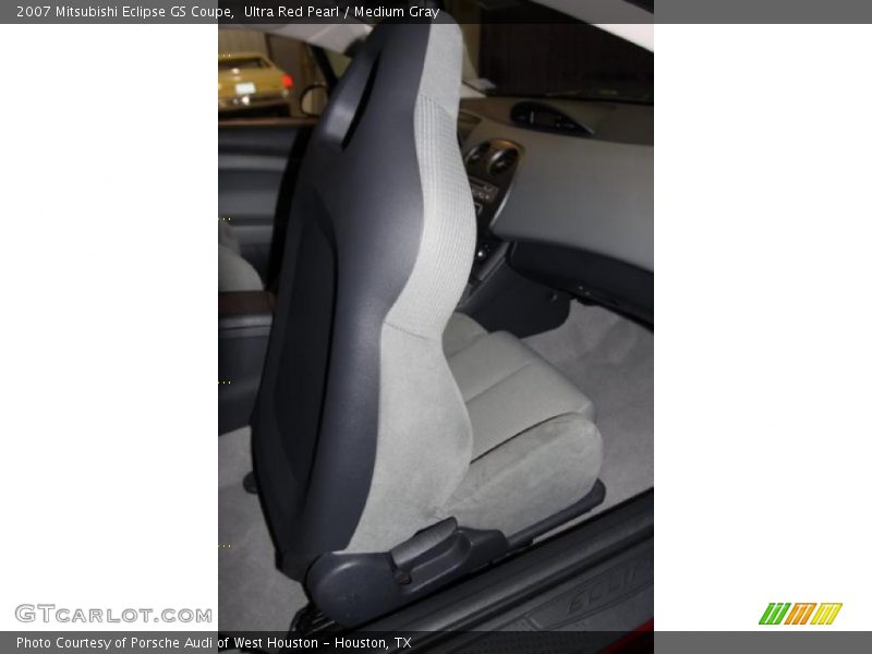 Ultra Red Pearl / Medium Gray 2007 Mitsubishi Eclipse GS Coupe